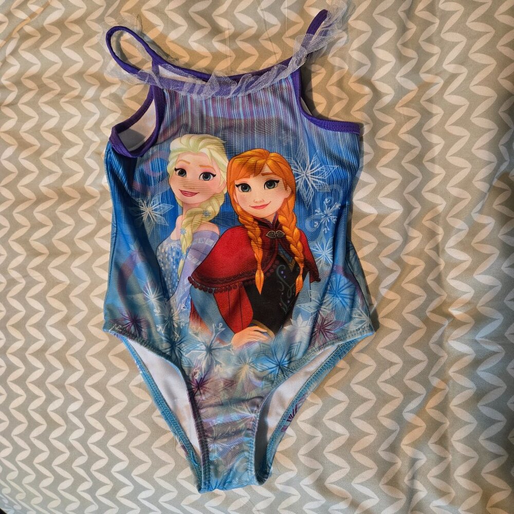 Disney Frozen swimsuit size 5t